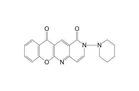 2-PIPERIDINO-11H-[1]BENZOPYRANO[2,3-b][1,6]NAPHTHYRIDINE-1,11(2H)-DIONE