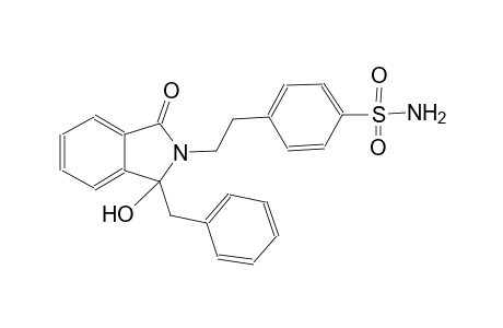 4-[2-(1-benzyl-1-hydroxy-3-oxo-1,3-dihydro-2H-isoindol-2-yl)ethyl]benzenesulfonamide