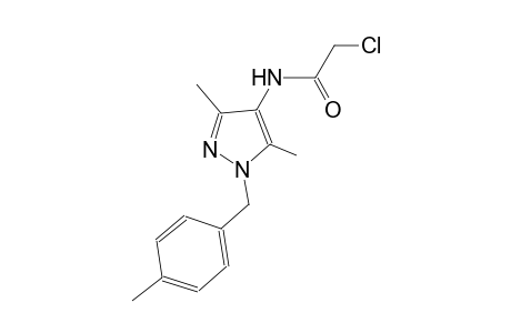 2-chloro-N-[3,5-dimethyl-1-(4-methylbenzyl)-1H-pyrazol-4-yl]acetamide