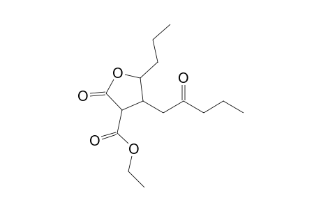 (+-)-Ethyl 2-Oxo-4-(2-oxopentyl)-5-propyltetrahydro-3-furancarboxylate