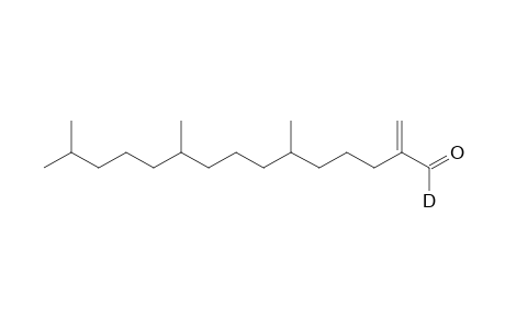 (1-D1)-2-methylidene-6,10,14-trimethylpentadecanal