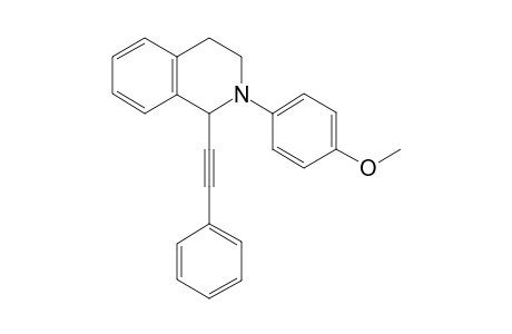 2-(4-Methoxyphenyl)-1-(phenylethynyl)-1,2,3,4-tetrahydroisoquinoline