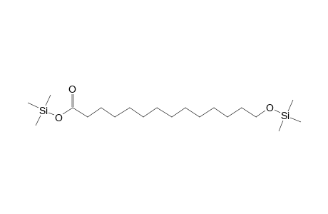 14-Hydroxymyristic acid, 2tms