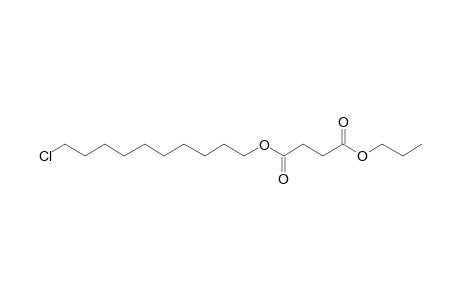 Succinic acid, 10-chlorodecyl propyl ester