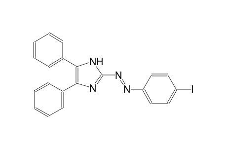 2-[(E)-(4-iodophenyl)diazenyl]-4,5-diphenyl-1H-imidazole