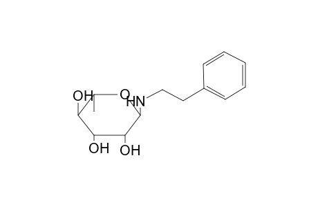 2-Methyl-6-(phenethylamino)oxane-3,4,5-triol