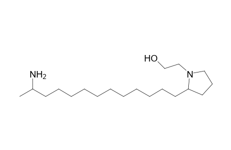2-[2-(12-aminotridecyl)-1-pyrrolidinyl]ethanol