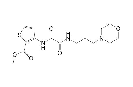 2-thiophenecarboxylic acid, 3-[[2-[[3-(4-morpholinyl)propyl]amino]-1,2-dioxoethyl]amino]-, methyl ester