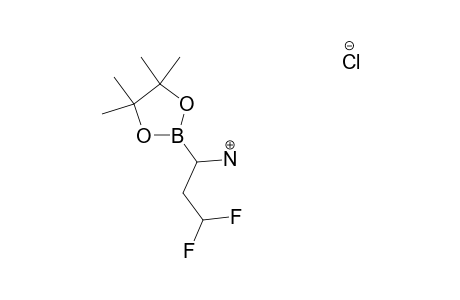 PINACOL-1-AMINO-3,3-DIFLUOROPROPANE-1-BORONATE-HYDROCHLORIDE