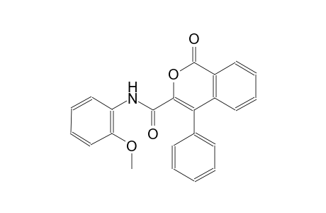 N-(2-methoxyphenyl)-1-oxo-4-phenyl-1H-isochromene-3-carboxamide