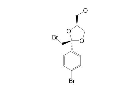 CIS-2-(4-BrOMOPHENYL)-2-BrOMOMETHYL-1,3-DIOXOLANE-4-METHANOL