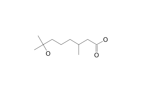 3,7-Dimethyl-7-hydroxyoctanoic acid