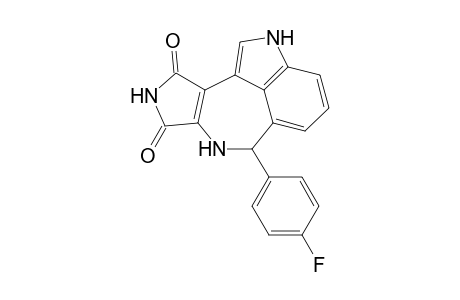6-(4'-Fluorophenyl)-2,6,7,8,9,10-hexahydropyrrolo[3',4': 2,3]azepino[4,5,6-cd]indole-8,10-dione
