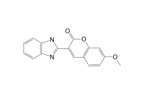 3-(1H-Benzimidazol-2-yl)-7-methoxy-2H-chromen-2-one