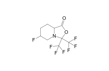 9,9-Di(trifluoromethyl)-3-fluoro-1-aza-8-oxabicyclo[4.3.0]nonan-7-one