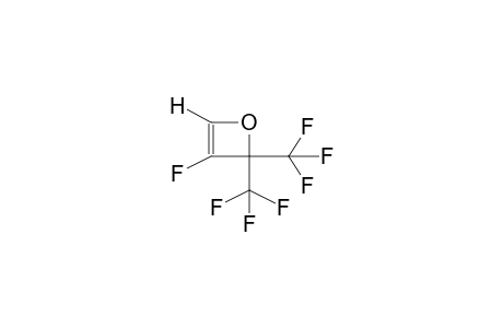3-FLUORO-4,4-BIS(TRIFLUOROMETHYL)-2-OXETE