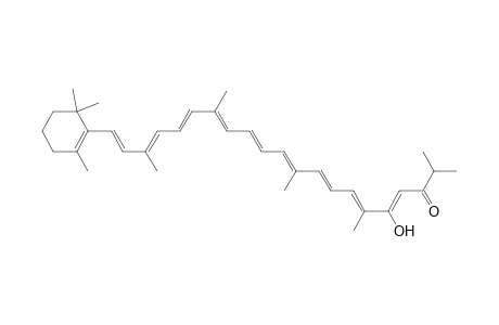 4,6,8,10,12,14,16,18,20-Heneicosanonaen-3-one, 5-hydroxy-2,6,10,15,19-pentamethyl-21-(2,6,6-trimethyl-1-cyclohexen-1-yl)-, (Z,E,E,E,E,E,E,E,E)-