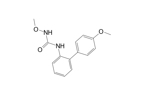 Urea, N-methoxy-N'-(4'-methoxy[1,1'-biphenyl]-2-yl)-