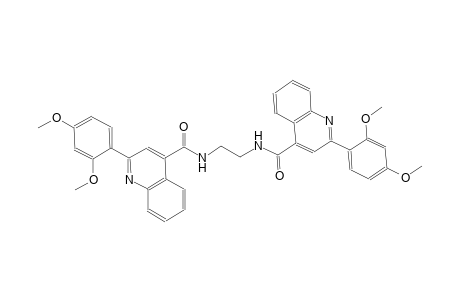 2-(2,4-dimethoxyphenyl)-N-[2-({[2-(2,4-dimethoxyphenyl)-4-quinolinyl]carbonyl}amino)ethyl]-4-quinolinecarboxamide