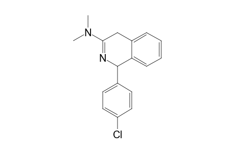 1-(4-Chlorophenyl)-3-dimethylamino-1,4-dihydroisoquinoline hydrochloride