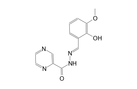 N'-[(E)-(2-hydroxy-3-methoxyphenyl)methylidene]-2-pyrazinecarbohydrazide
