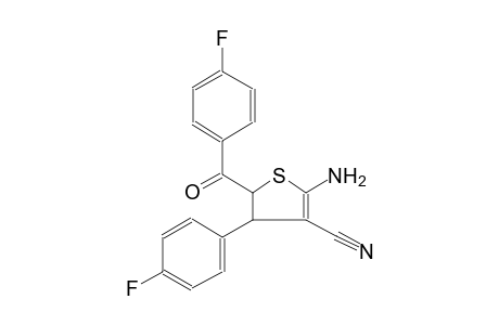 2-Amino-5-(4-fluoro-benzoyl)-4-(4-fluoro-phenyl)-4,5-dihydro-thiophene-3-carbonitrile