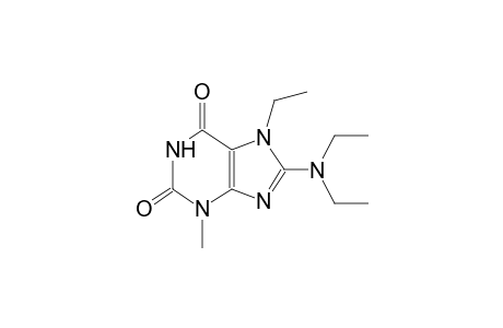 1-ethyl-2-diethylamino-4-methyl-1H-4,5,6,7-tetrahydroimidazo[4,5-d]pyrimidin-5,7-dione
