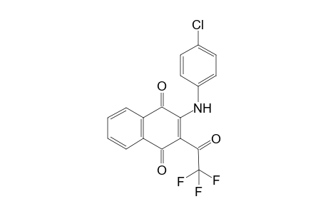 2-[4-Chloroanilino)-3-(trifluoroacetyl)-1,4-naphthoquinone