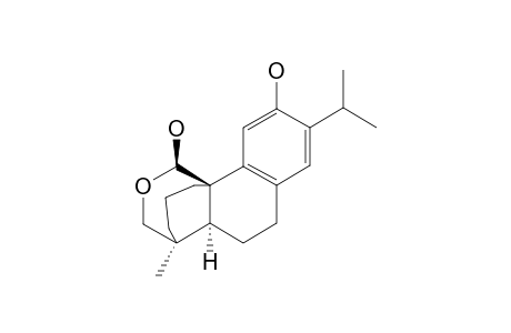 (4-S,5-S,10-R,20-R)-12,18-DIHYDROXYABIETA-8,11,13-TRIEN-20-ALDEHYDE_18,20-HEMIACETAL