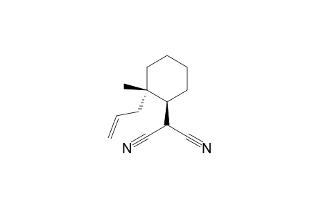 Propanedinitrile, [2-methyl-2-(2-propenyl)cyclohexyl]-, trans-