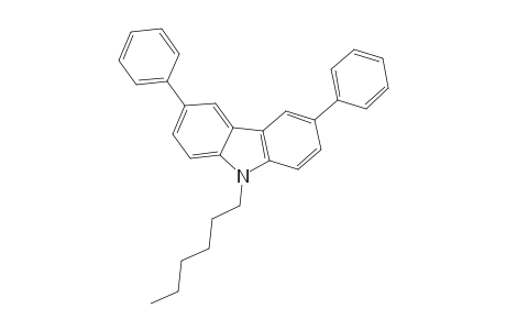 3,6-DIPHENYL-9-HEXYL-9H-CARBAZOLE