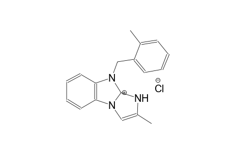 2-methyl-9-(2-methylbenzyl)-9H-benzo[d]imidazo[1,2-a]imidazol-1-ium chloride