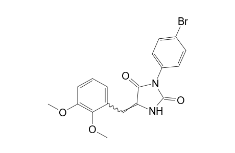3-(p-bromophenyl)-5-(2,3-dimethoxybenzylidene)hydantoin