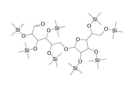 D-Galactose, 6-O-[2,3,5,6-tetrakis-O-(trimethylsilyl)-.beta.-D-galactofuranosyl]-2,3,4,5-tetrakis-O-(trimethylsilyl)-