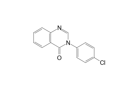 3-(4-Chlorophenyl)quinazolin-4(3H)-one