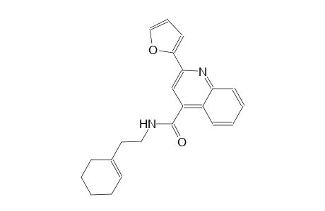 N-[2-(1-cyclohexen-1-yl)ethyl]-2-(2-furyl)-4-quinolinecarboxamide