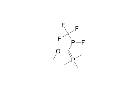 {[Fluoro(trifluoromethyl)phosphanyl]methoxymethylene}trimethylphosphorane
