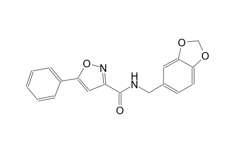 3-isoxazolecarboxamide, N-(1,3-benzodioxol-5-ylmethyl)-5-phenyl-