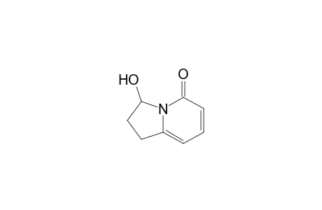 2,3-Dihydro-3-hydroxy-5(1h)-indolizinone