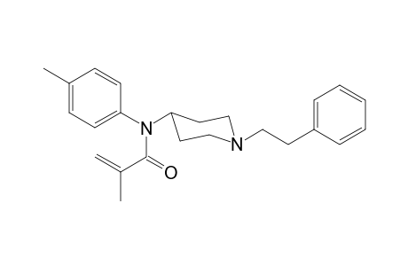 N-(4-Methylphenyl)-N-[1-(2-phenylethyl)piperidin-4-yl]methacrylamide