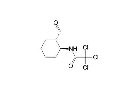 Acetamide, 2,2,2-trichloro-N-(6-formyl-2-cyclohexen-1-yl)-, trans-