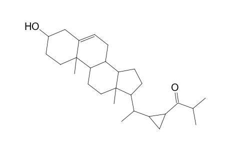 28,33-Dinorgorgost-5-en-24-one, 3-hydroxy-, (3.beta.)-