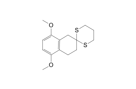 5,8-Dimethoxy-2-tetralone 1,3-propanediyl S,S-acetal