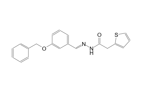 2-thiopheneacetic acid, 2-[(E)-[3-(phenylmethoxy)phenyl]methylidene]hydrazide