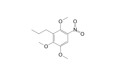 3-Propyl-1,2,4-trimethoxy-5-nitrobenzene