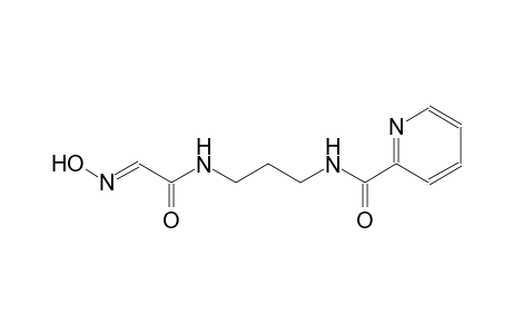 2-pyridinecarboxamide, N-[3-[[(2E)-2-(hydroxyimino)-1-oxoethyl]amino]propyl]-