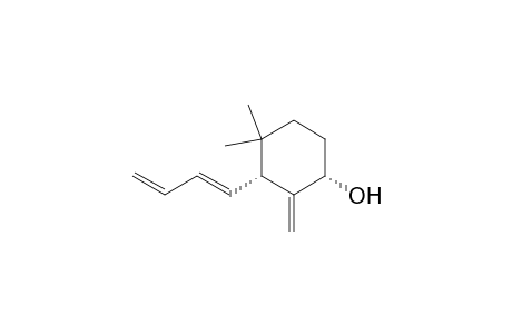 Cyclohexanol, 3-(1,3-butadienyl)-4,4-dimethyl-2-methylene-, [1.alpha.,3.alpha.(E)]-