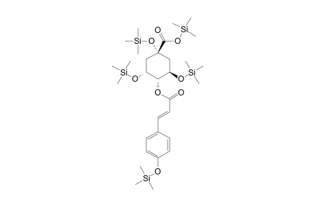 Pentatrimethylsilyl-trans-4-O-coumaroyl-D-quinic acid
