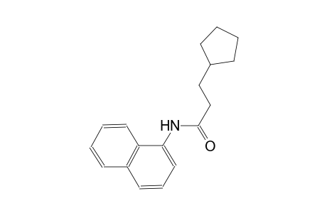 3-cyclopentyl-N-(1-naphthyl)propanamide