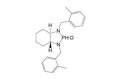 (3aR,7aR)-2,3,3a,4,5,6,7,7a-Octahydro-1,3-bis[(2-methylphenyl)methyl]-1H-1,3,2-benzodiazaphosphole-2-oxide